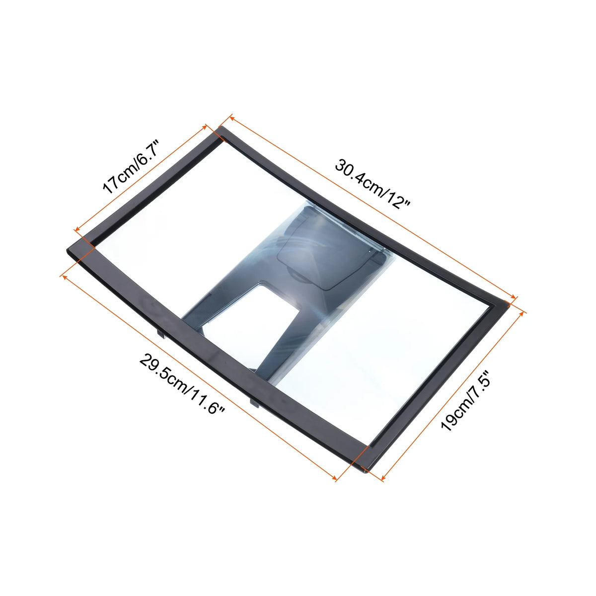 Black 3D HD Screen Magnifier Stand T344