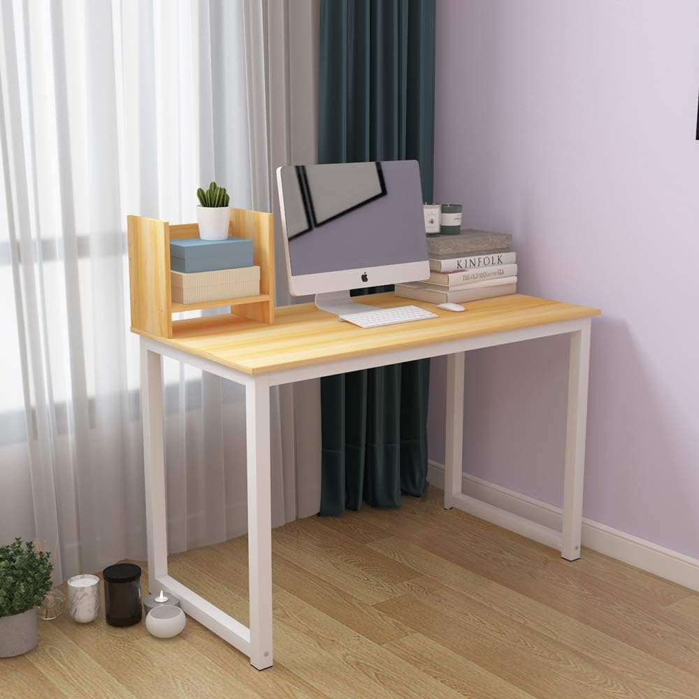 Adjustable Overbed Table with Wheels and Keyboard Drawer Q346