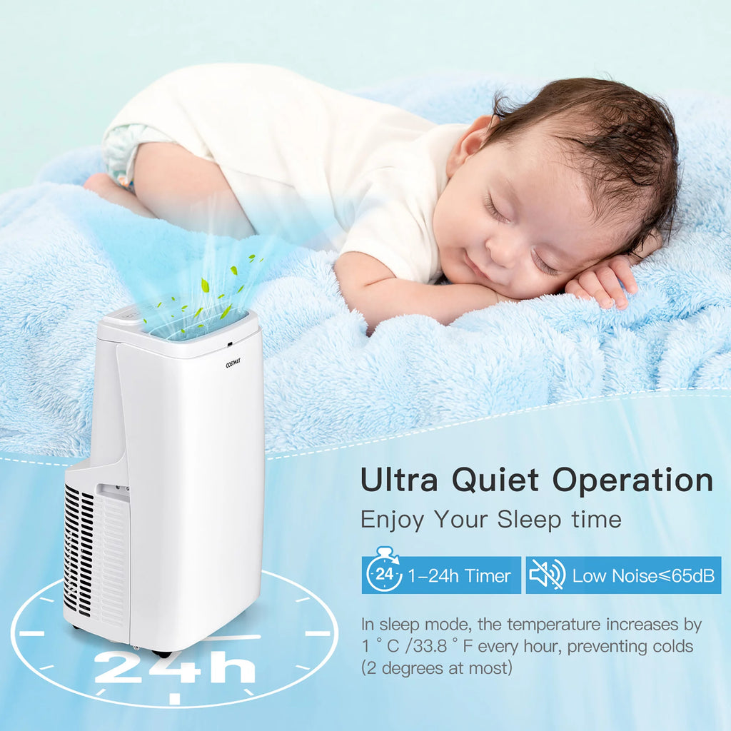 8150 BTU Portable Air Conditioner 3-in-1 Q50488