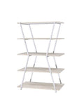 Contemporary 4-Shelf Bookcase O177