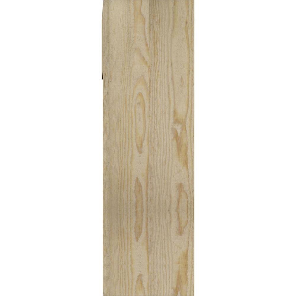 Rough Sawn Douglas Fir Bracket with Offset Brace U56705