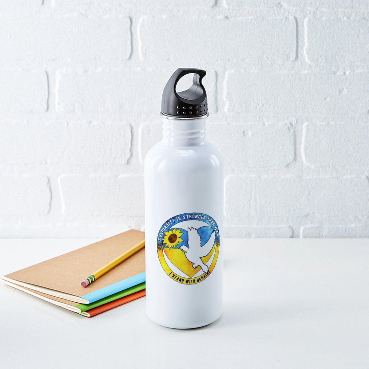 Stainless Steel Water Bottle, 1.0L C5858