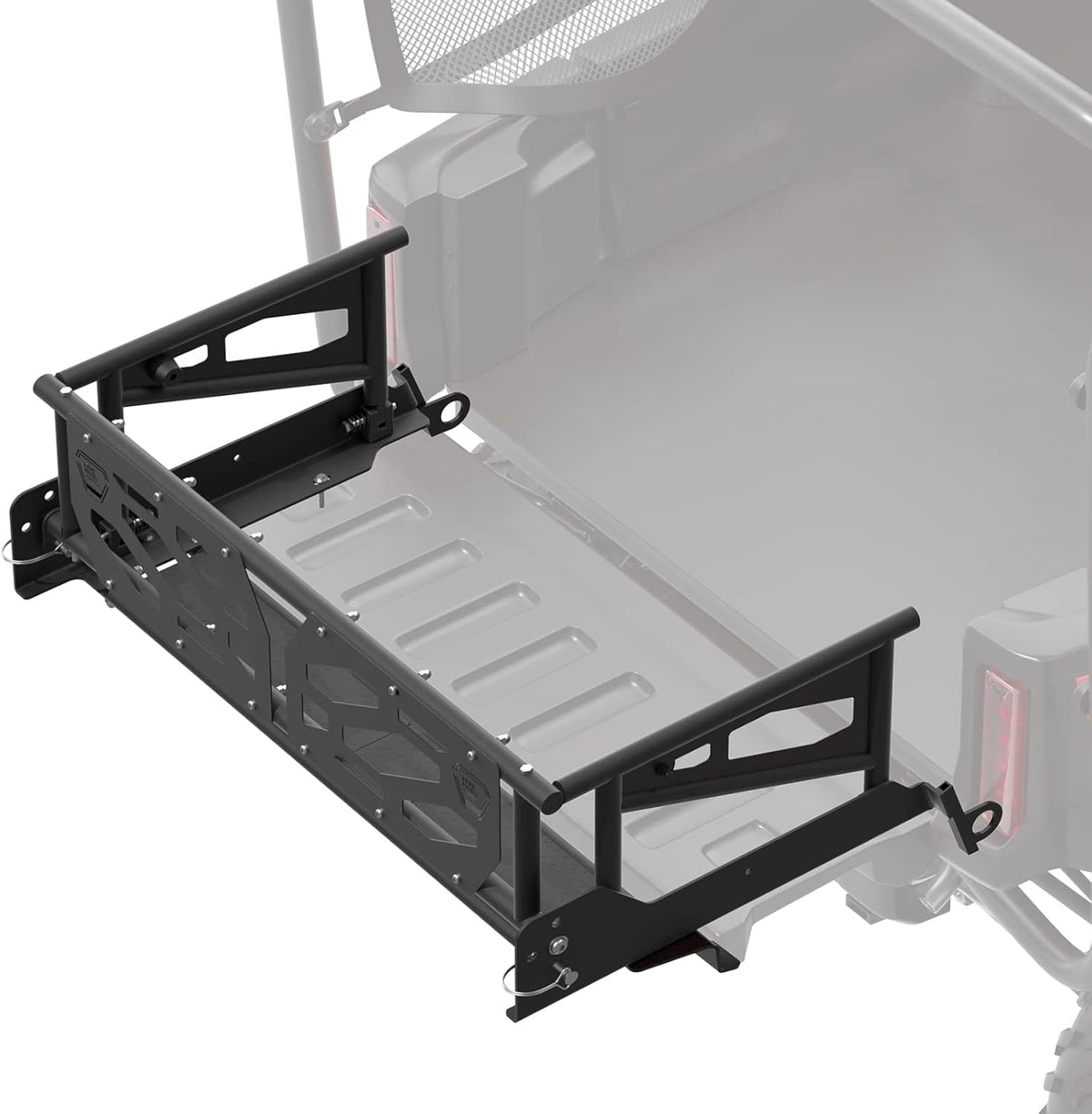 Black Steel Cargo Bed Extender A43979