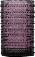 Purple 13 Ounce Set of 6 Iced Beverage Glass A5585