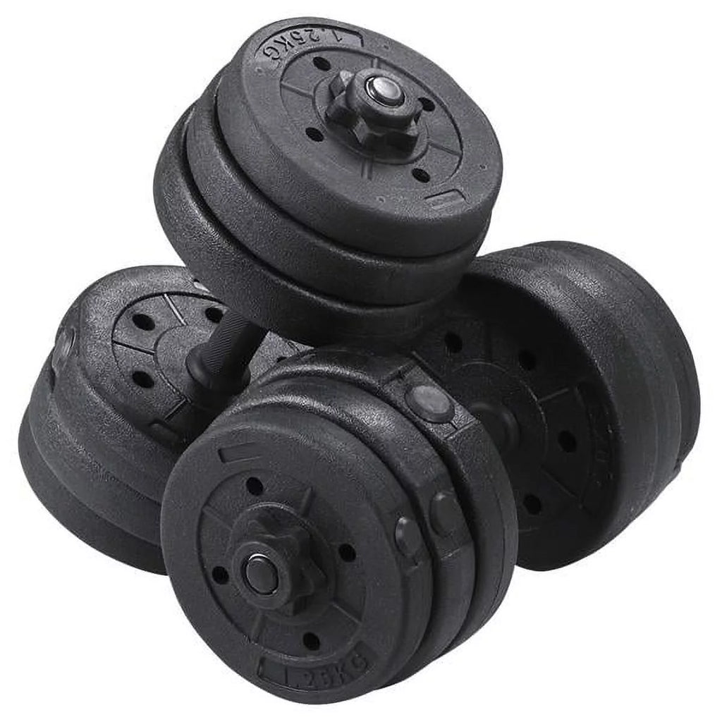 Adjustable Dumbbell Free Weight Set, Black C70302