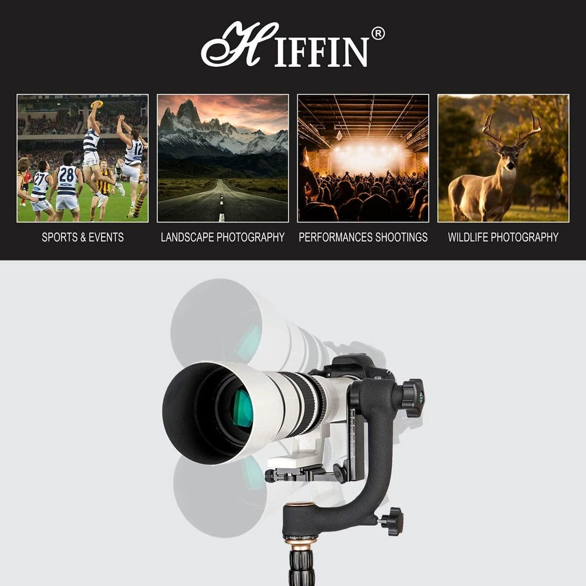 360 Degree Panoramic Gimbal Tripod Head with Quick Release Plate N126212