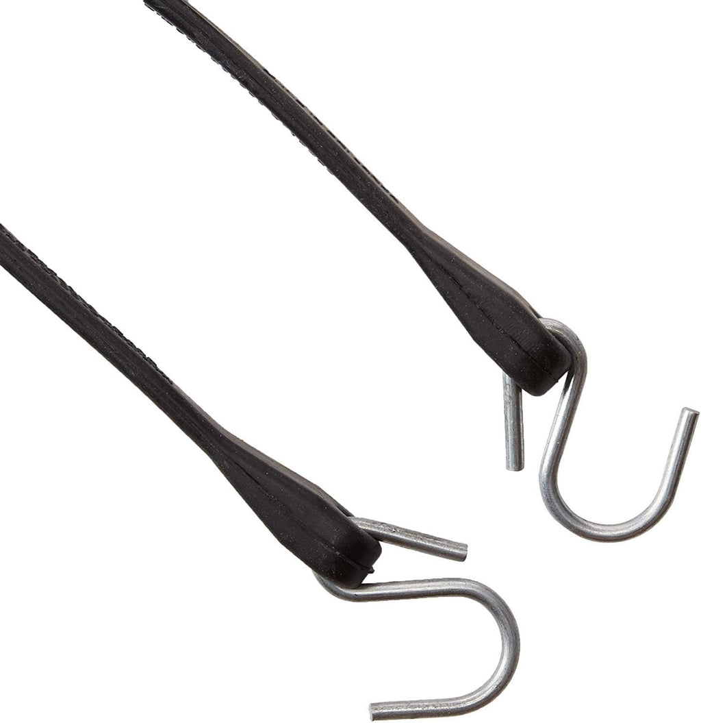 Pack of 50 41 inch Rubber Bungee Cords with Metal S Hooks I488524