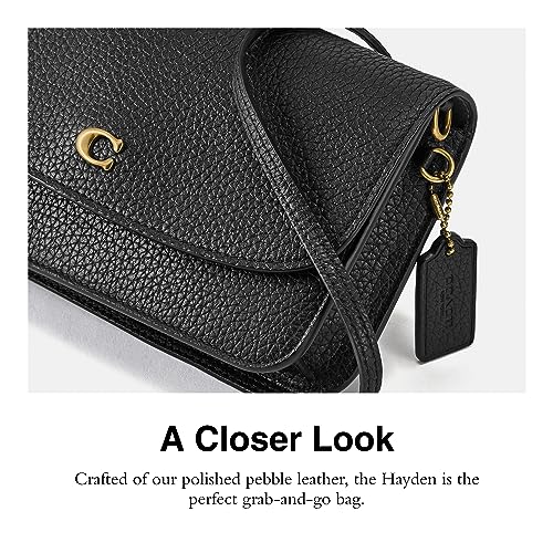 Polished Pebble Leather Crossbody L177