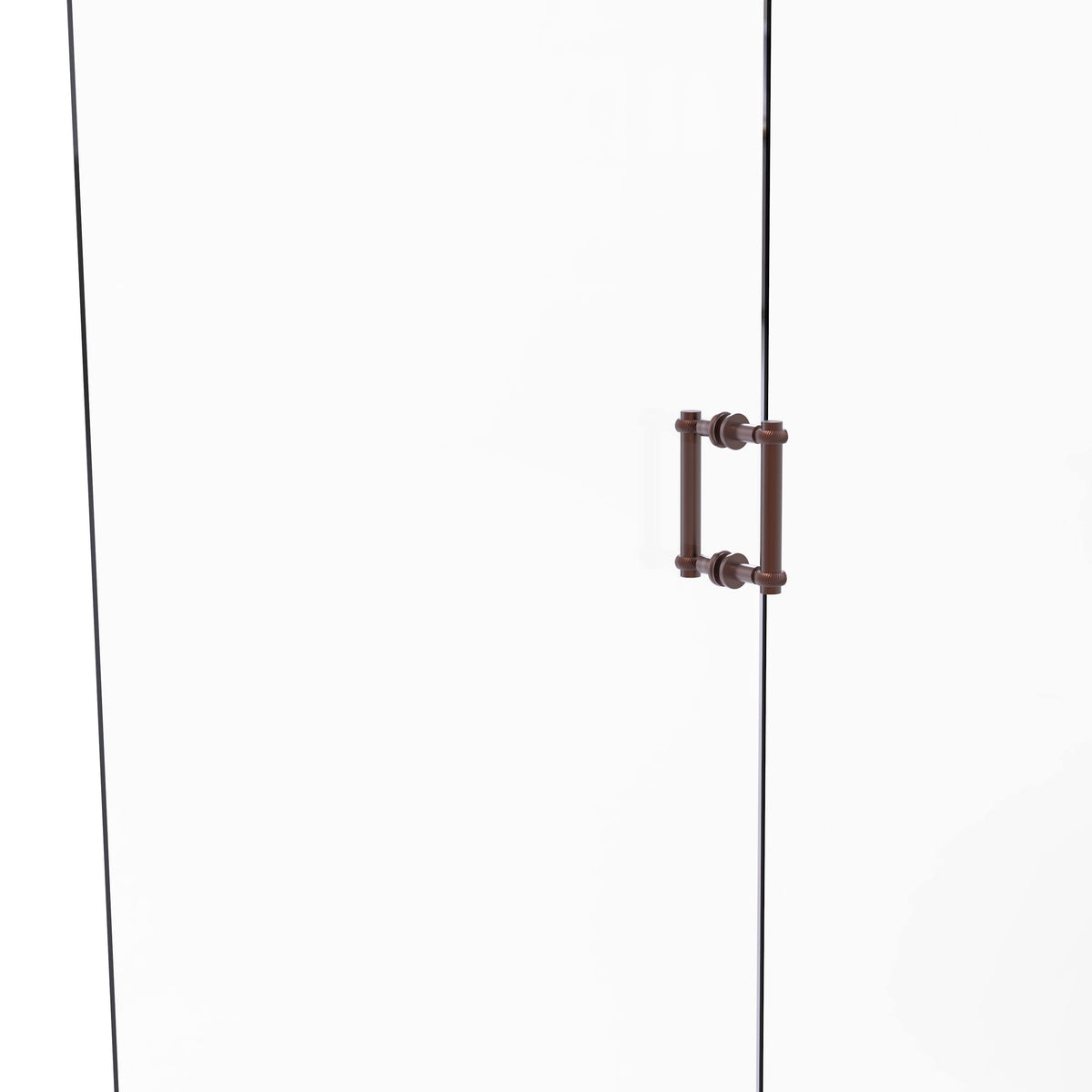 6 in. Antique Copper Shower Door Pull O363497