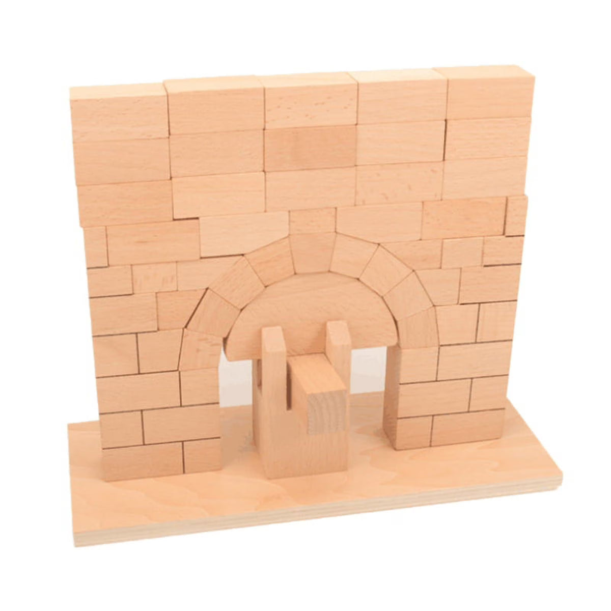 Roman Arch Bridge Stacking Building Block Wooden Stacking Block Game M146