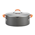 8 Qt Nonstick Oval Pasta Pot with Lid Y511
