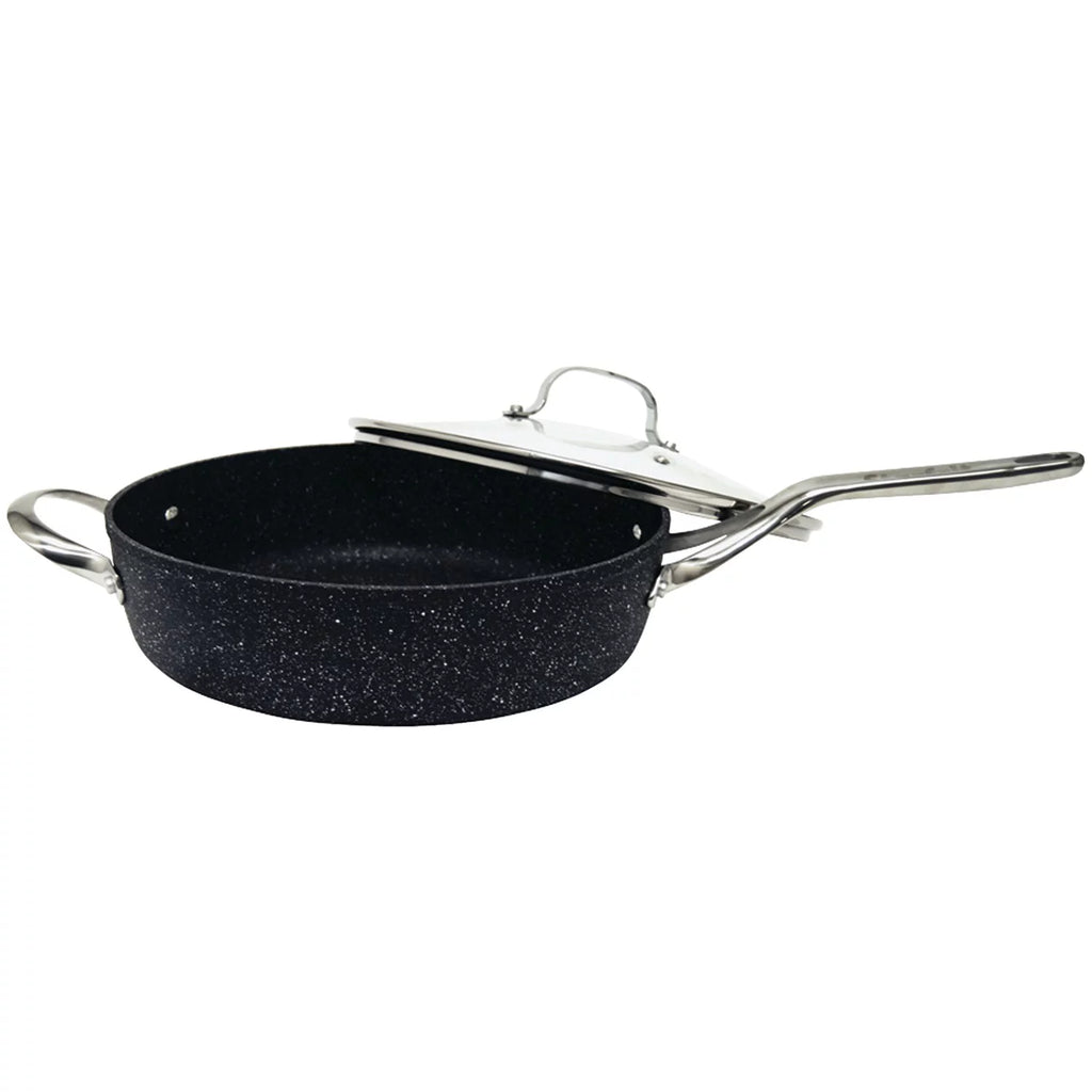 11" 4.7-Quart Deep Sauté Pan with Glass Lid and 8" Fry Pan M397824