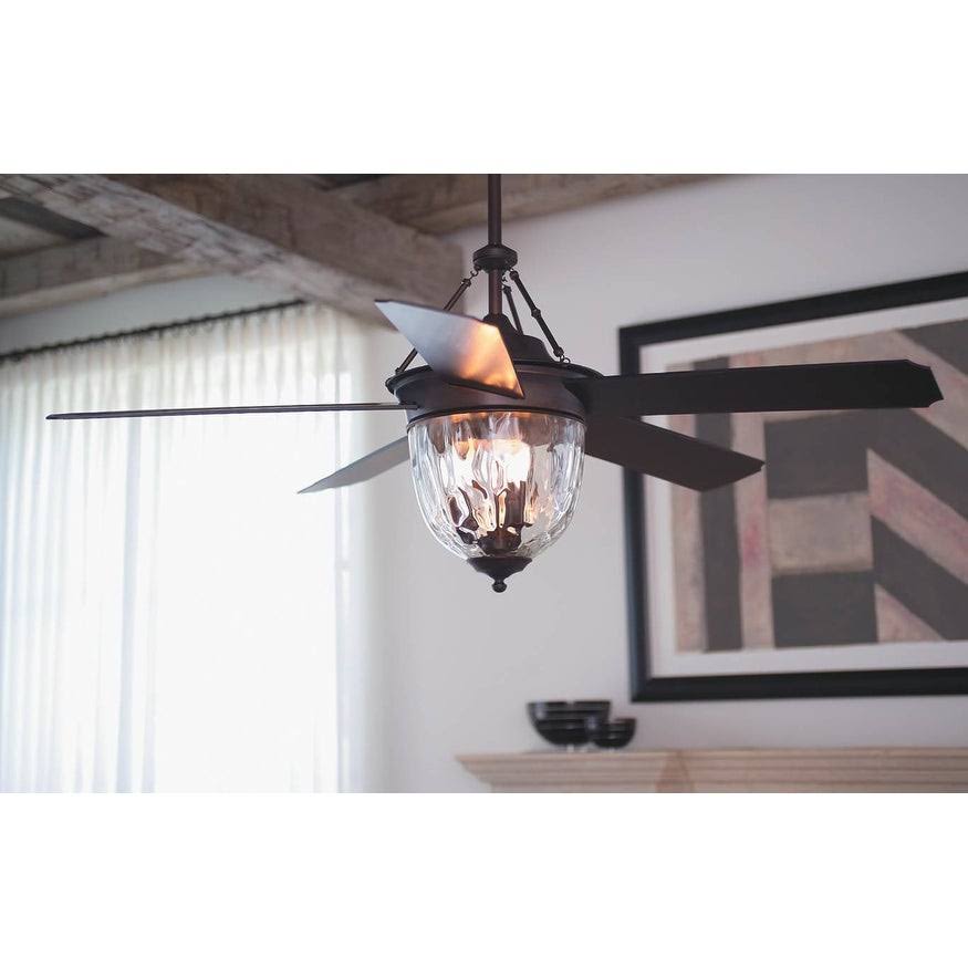 52x22 Aged Bronze Ceiling Fan Q6614