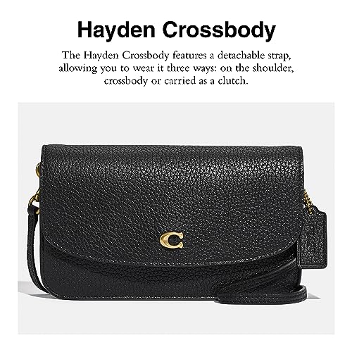 Polished Pebble Leather Crossbody L177