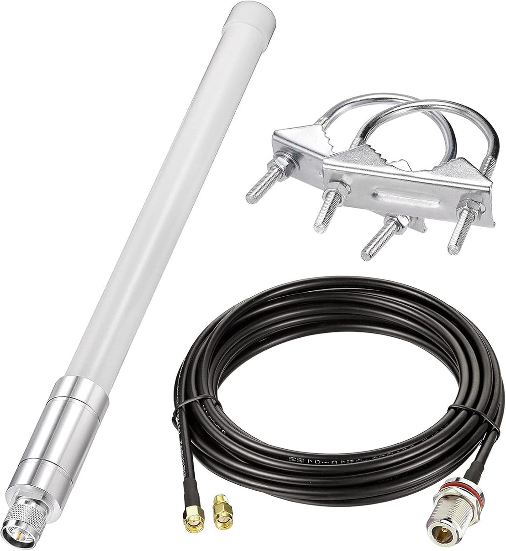 915mhz LoRaWan Glass Fiber Antenna 4dBi with 20ft RG58 Cable B3694