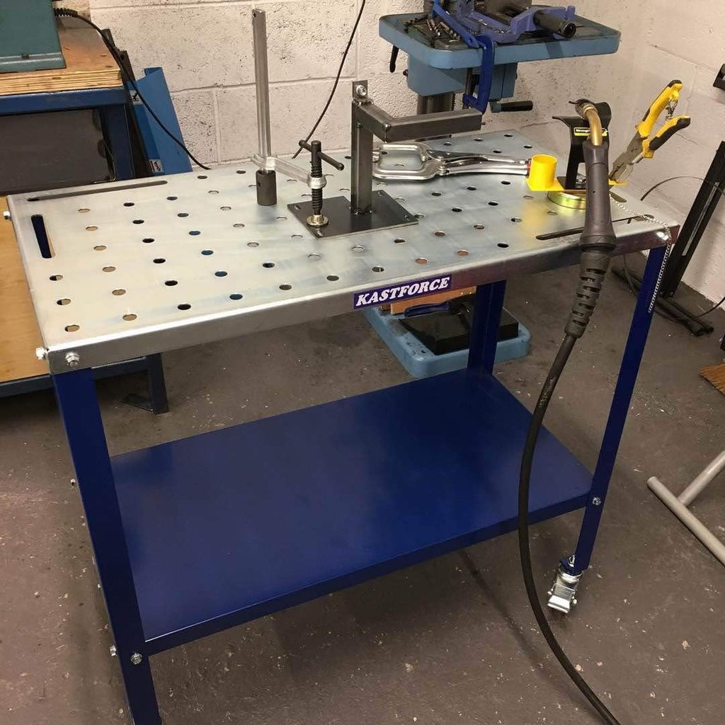 Portable Welding Table with 5/8 /16mm Holes Z473656