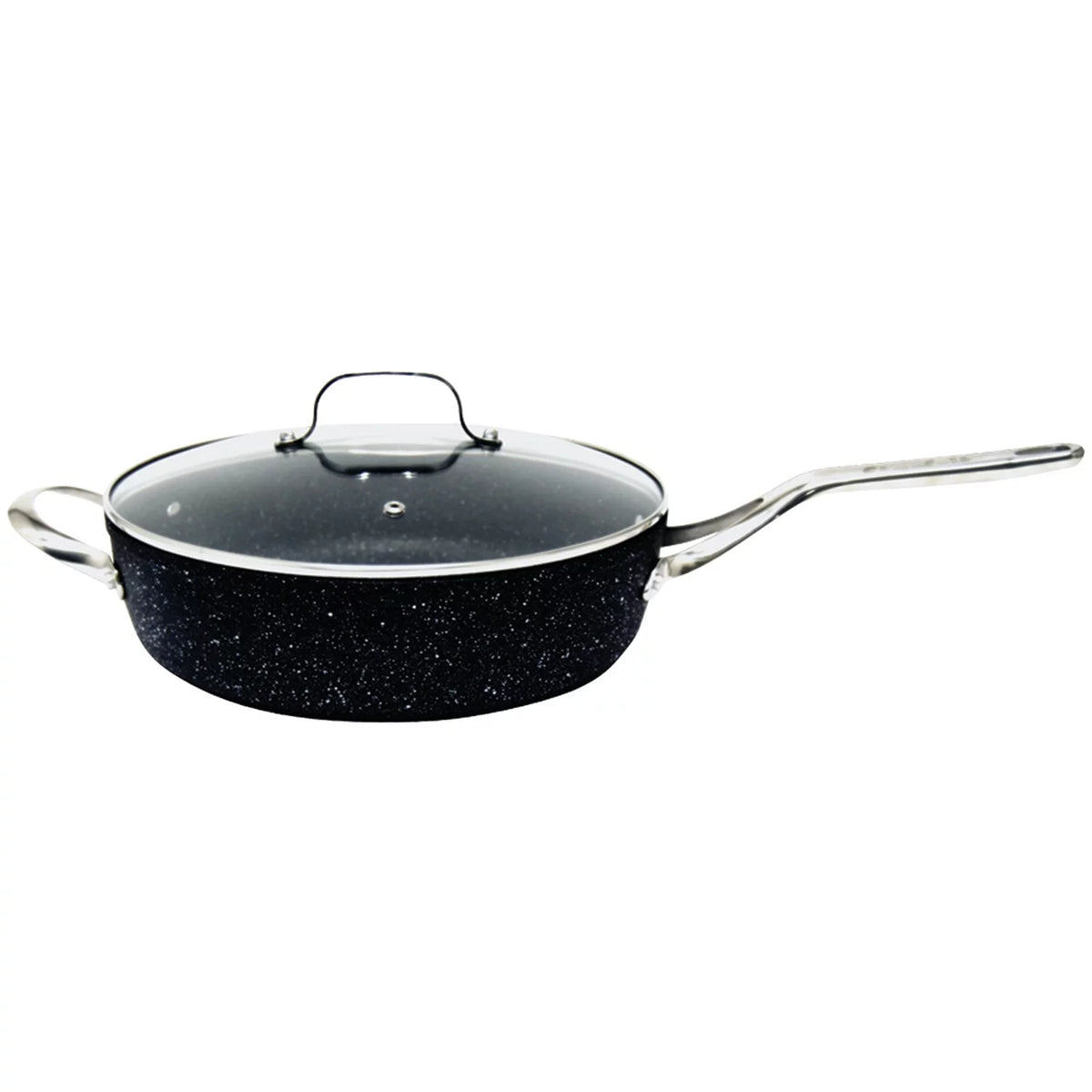 11" 4.7-Quart Deep Sauté Pan with Glass Lid and 8" Fry Pan M397824