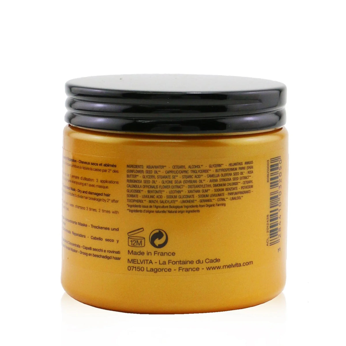Repairing Concentrated Mask for Dry And Damaged Hair 175ml M247