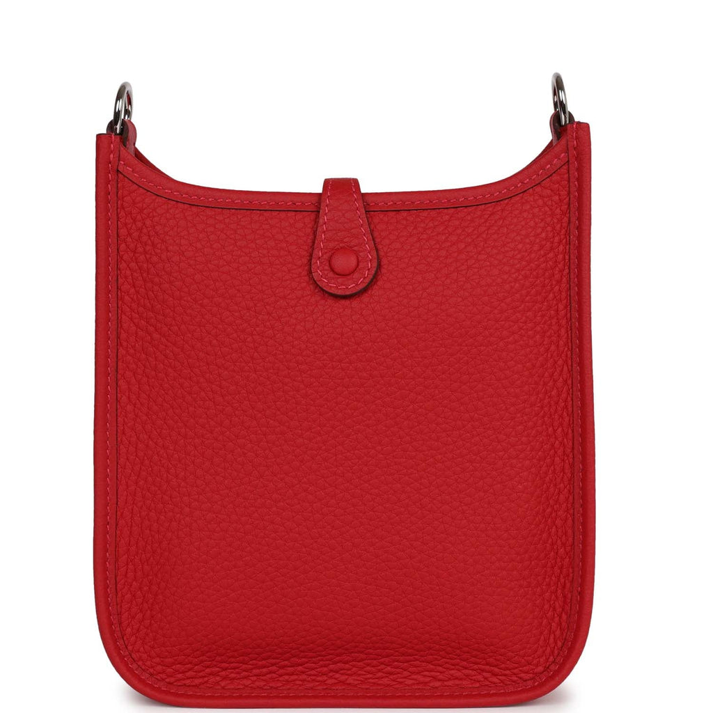 Rouge Piment Clemence Palladium Hardware Bag I9519
