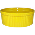 Yellow Stoneware Fluted Souffle / Ramekin - 36/Case I907