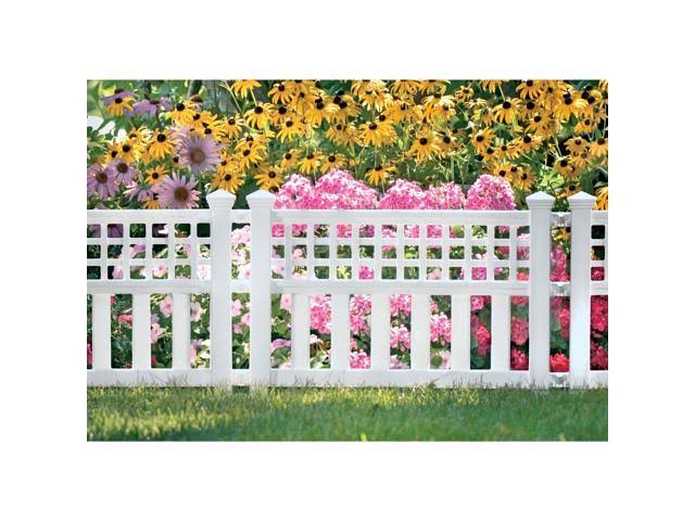 White 3-Pack Fence V94751