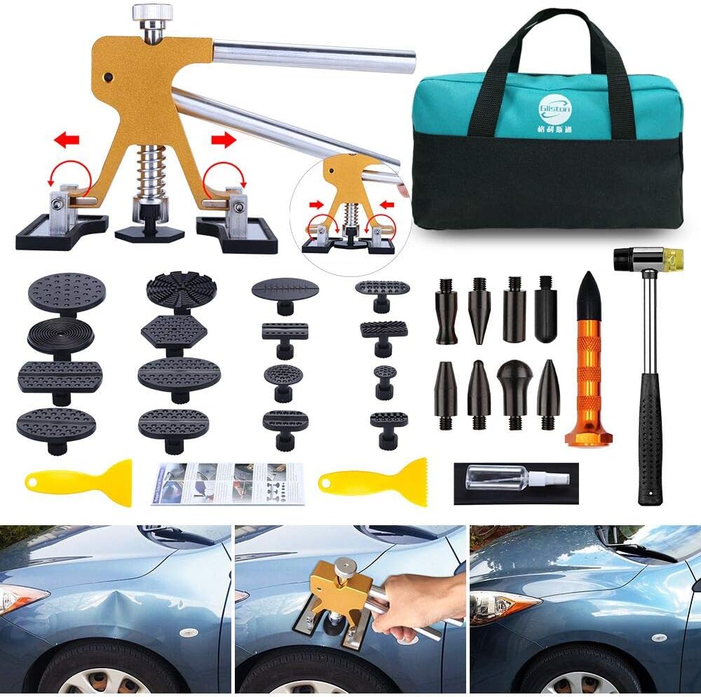 35pcs Dent Puller Kit with Adjustable Width Dent Repair Tools D6379