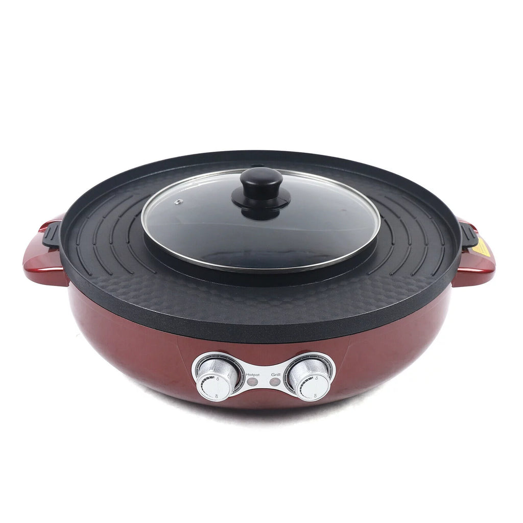 2 in 1 Electric Hot Pot Grill A233