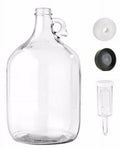 One Gallon Glass Jug with Lid and Cap A324