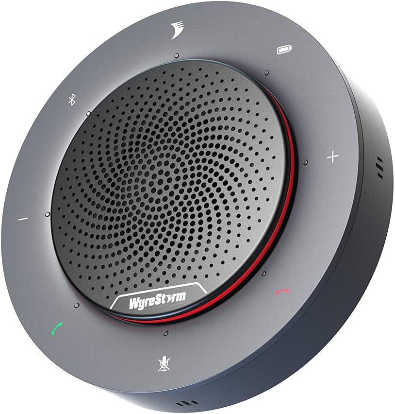 Conference Speaker with 4 Noise-canceling Mics, USB-C Docking Function A67774