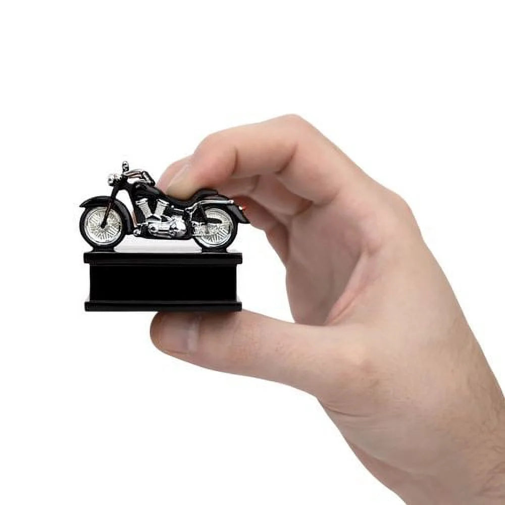 Mini Black & Chrome Motorcycle Keepsake Urn R46802