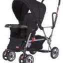 Black Tandem Stroller T42517