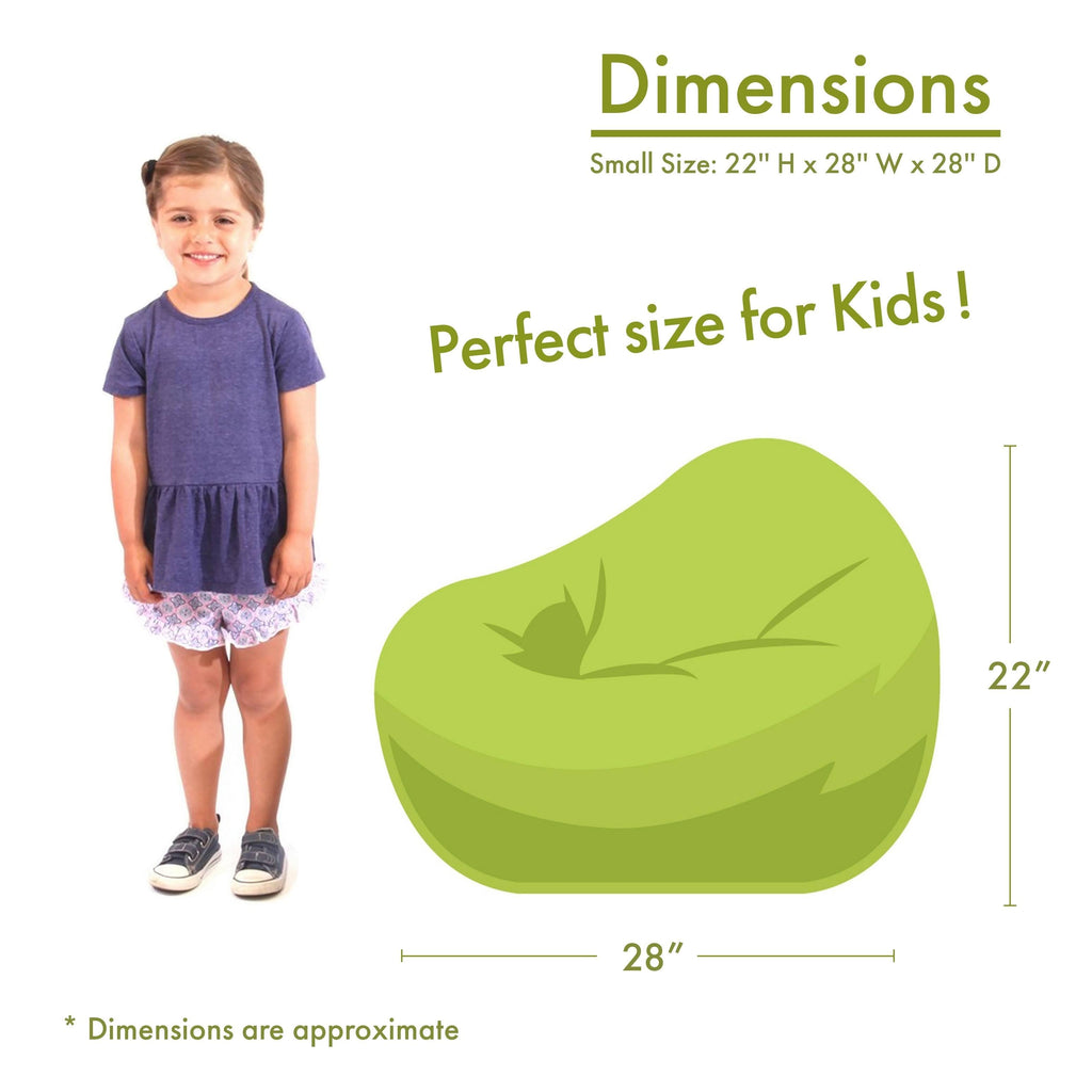 Gray Large Bean Bag Chair X861106