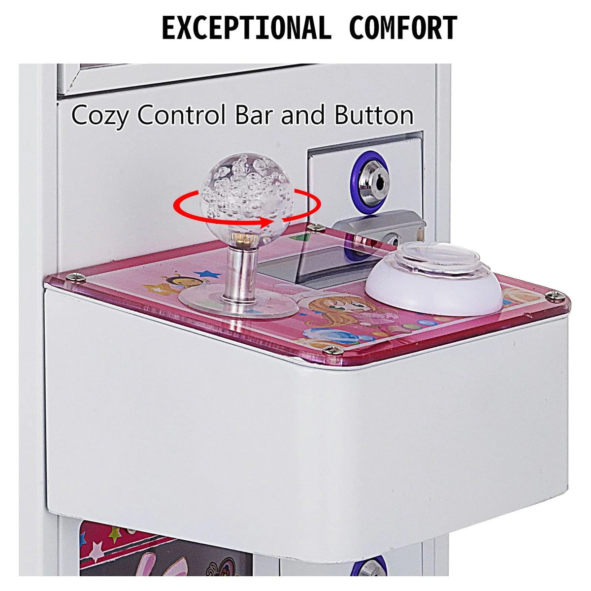 Mini Claw Crane Machine 110V Metal Case C3415