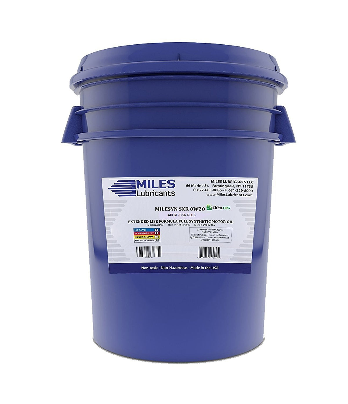 5 Gallon Full Synthetic 0W20 E736