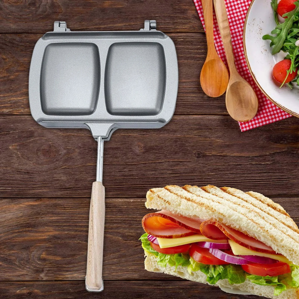 Non Stick Double Side Heating Sandwich Maker C1687