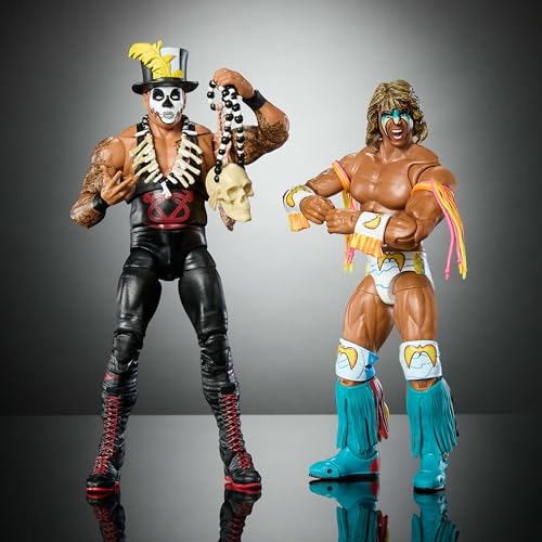 WWE Ultimate Edition Action Figure 2-Pack with 6-inch Superstars & Accessories X783