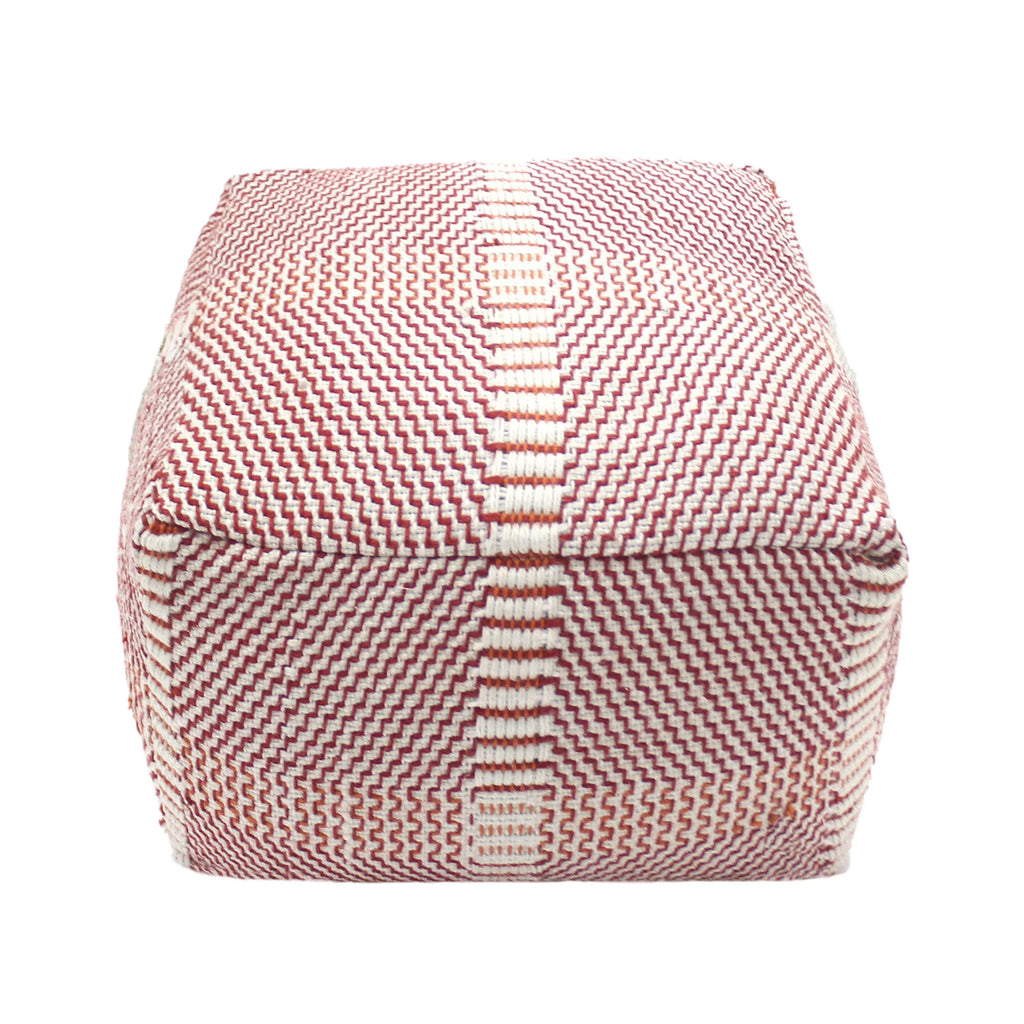 Water Resistant Rectangular Ottoman Pouf D75475