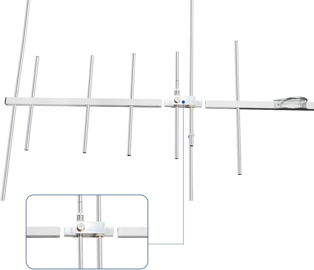 Dual Band Outdoor Yagi Antenna, 8 Elements 3 Sections U97232