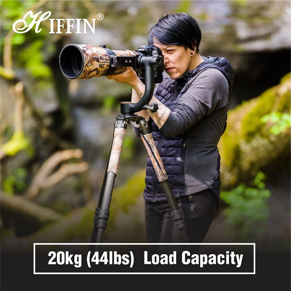 360 Degree Panoramic Gimbal Tripod Head with Quick Release Plate N126212
