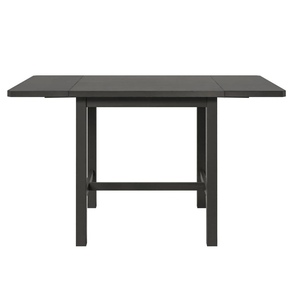 5-Piece Wood Drop Leaf Dining Table Set with 4 Chairs O22245