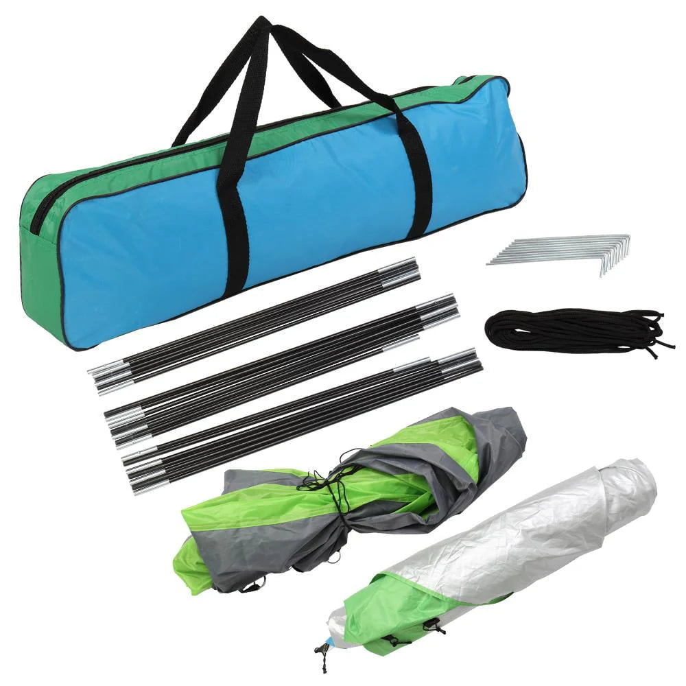 Blue Green Oxford Fabric Single Person Tent A421884