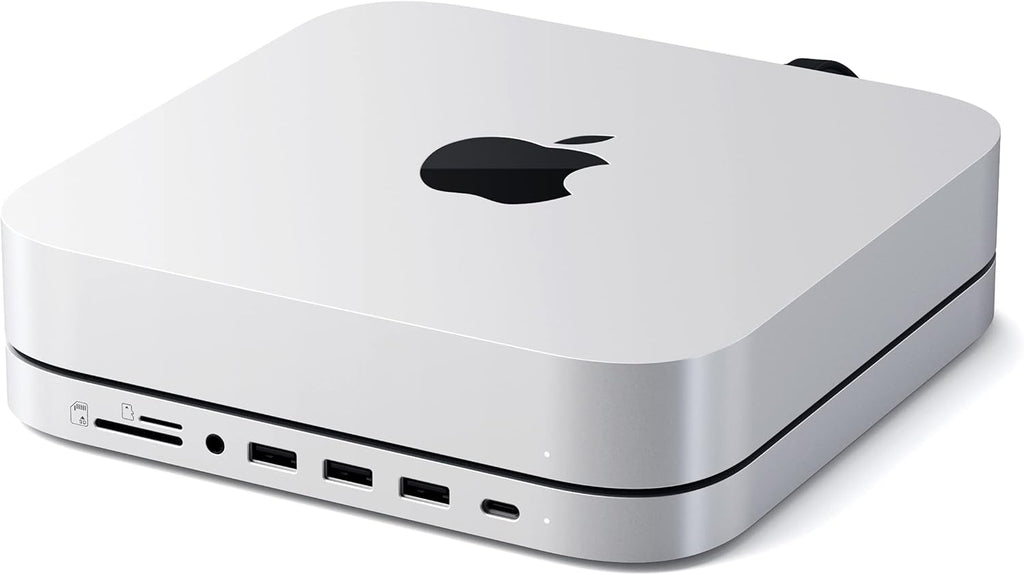 Silver USB-C Stand & Hub with SSD Enclosure L779547