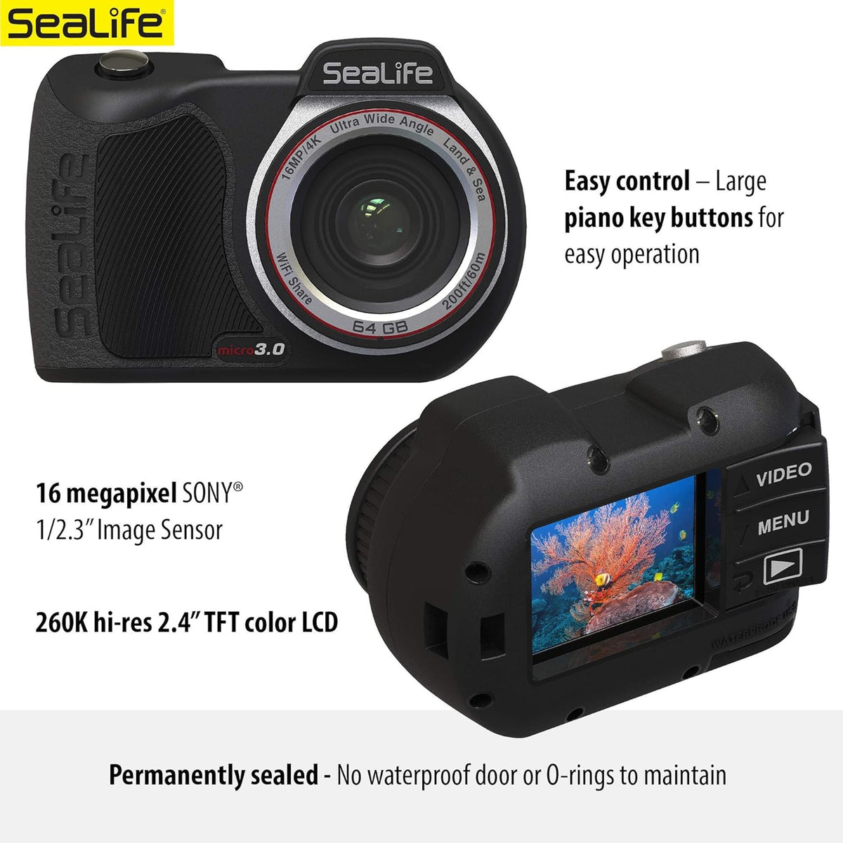 Underwater Camera & Dual Light Set L9447
