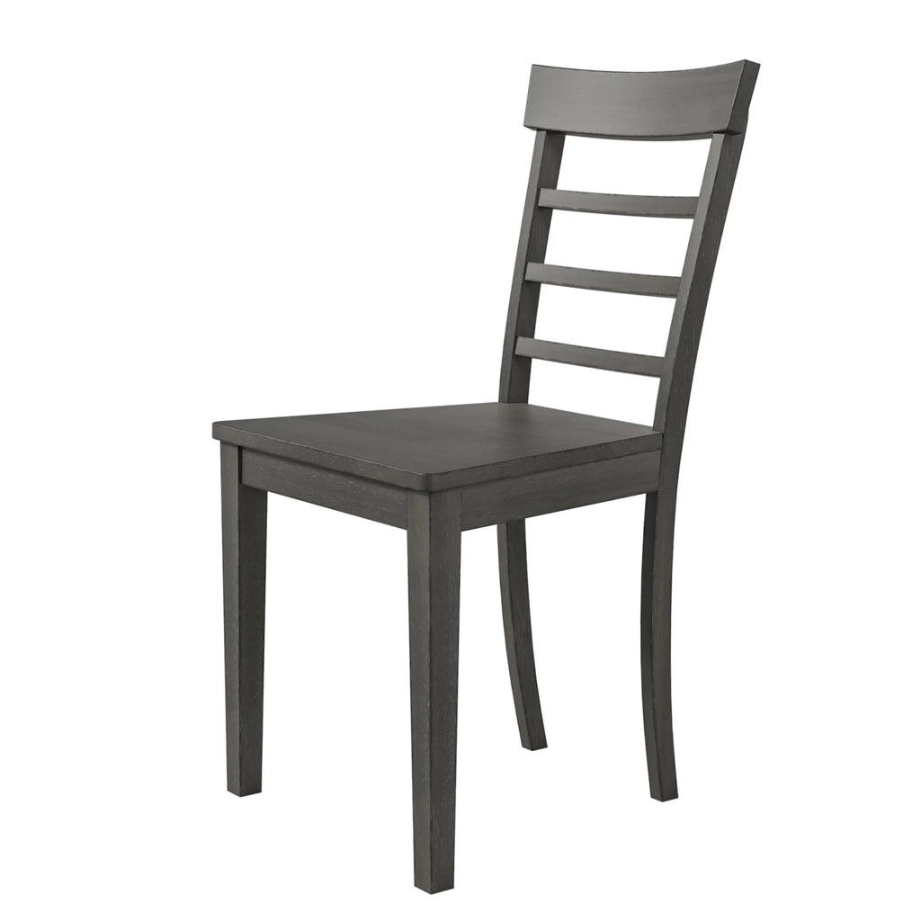 5-Piece Wood Drop Leaf Dining Table Set with 4 Chairs O22245