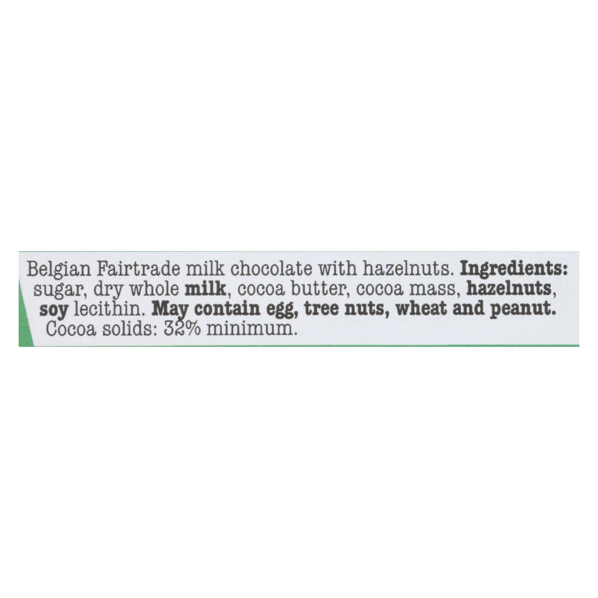 Case of 15 Milk Hazelnut Chocolate Bar 6.35 OZ M654071