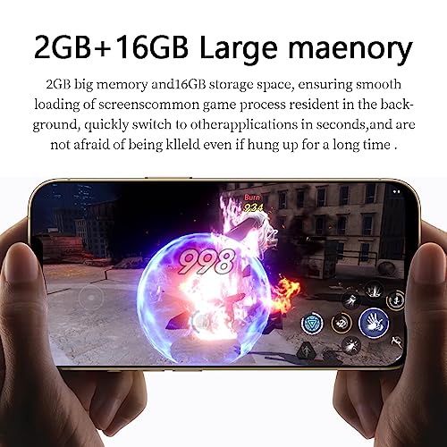 6.7 Inch Unlocked Android Phone 2GB RAM+16GB ROM Dual Sim Q64943