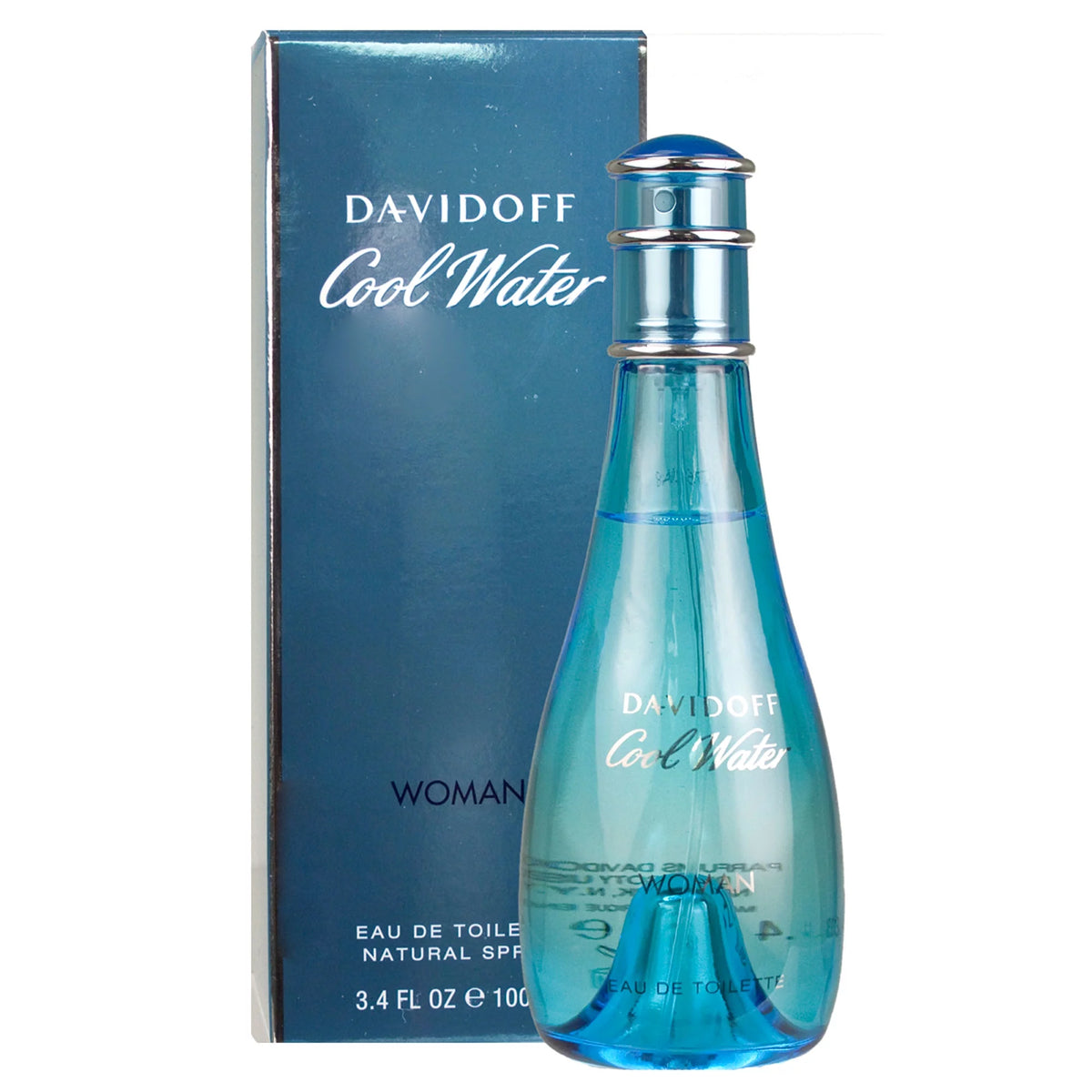 Cool Water Eau de Toilette Natural Spray 3.4 fl oz C390