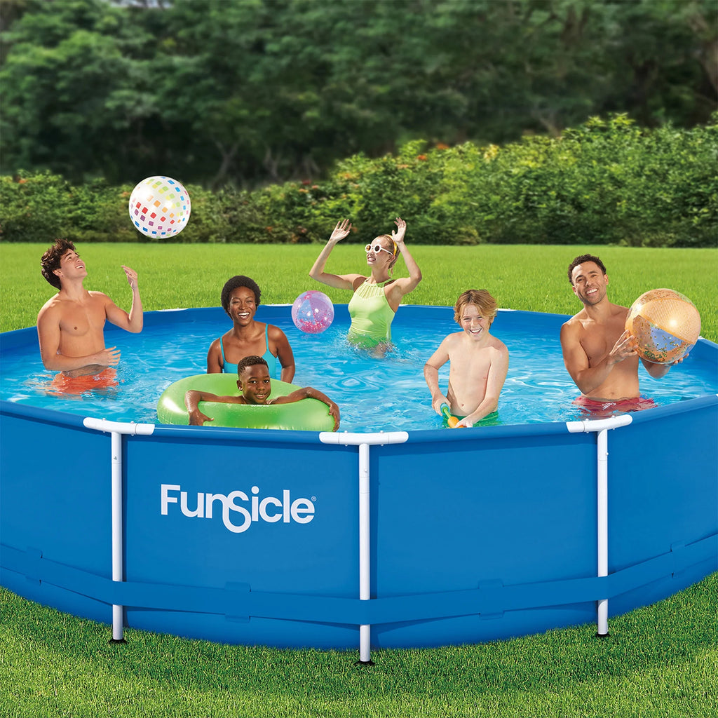 Round Frame Above Ground Swimming Pool Set M69939