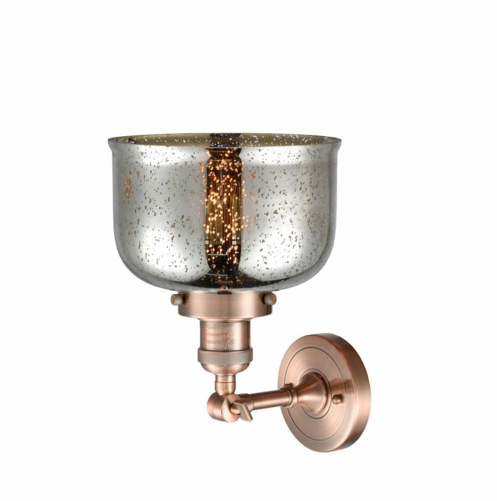 Large Bell 1 Light Sconce (Brushed Satin Nickel) H7854