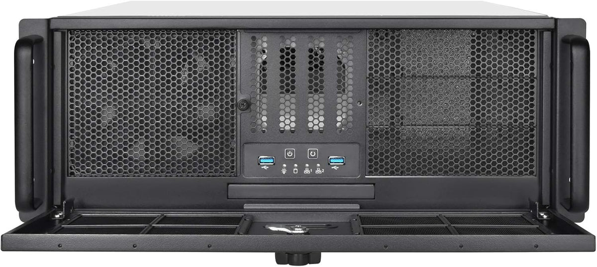4U Rackmount Server Chassis with 3 X 5.25 Front Bays G273